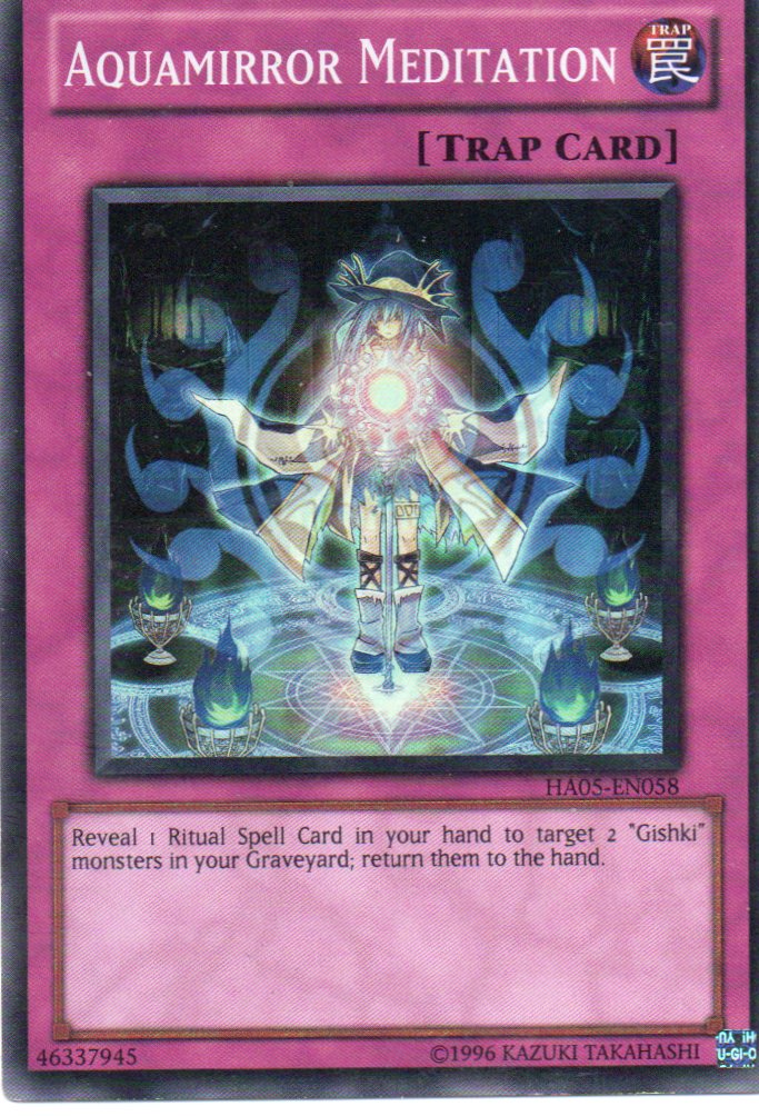 Aquamirror Meditation HA05-EN058 Super rare