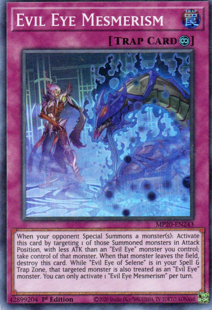 Evil Eye Mesmerism MP20-EN243 Super rare