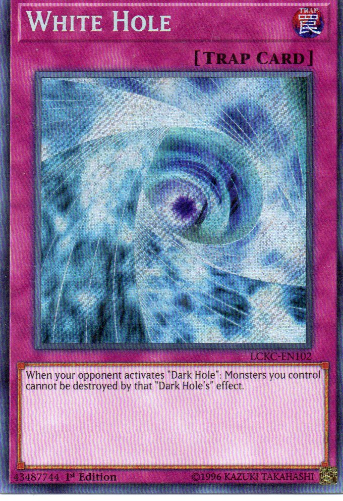 White Hole LCKC-EN102 Secret rare