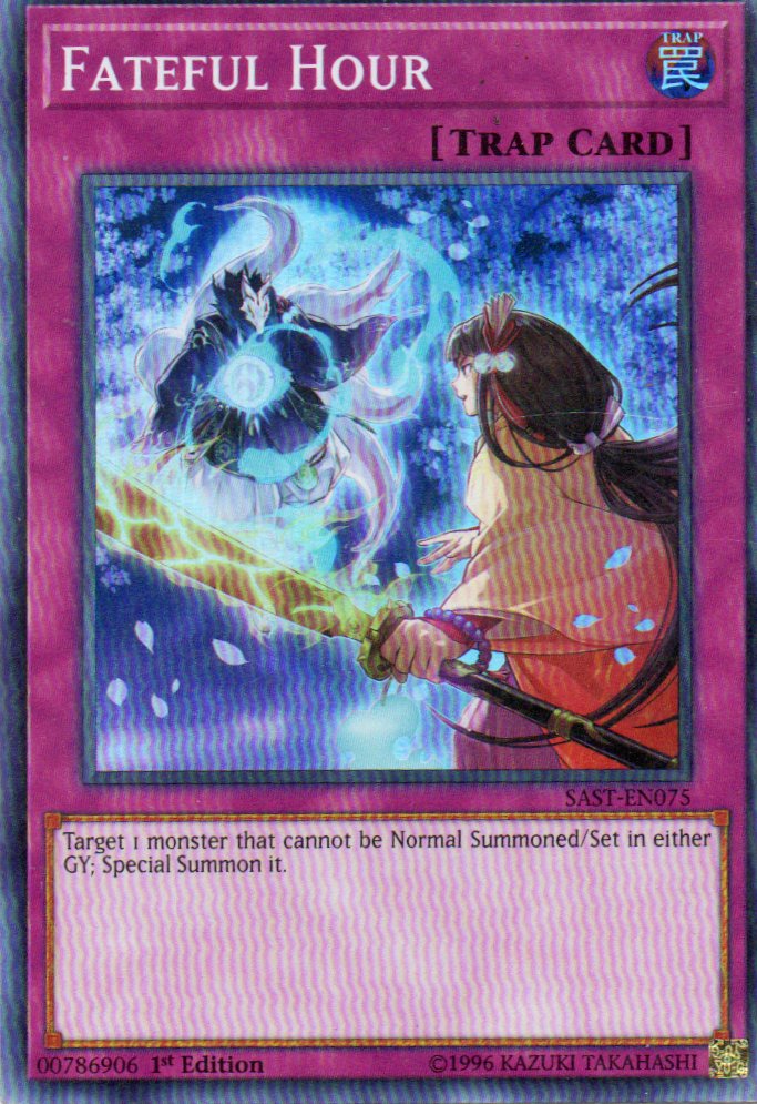 Fateful Hour SAST-EN075 Super rare