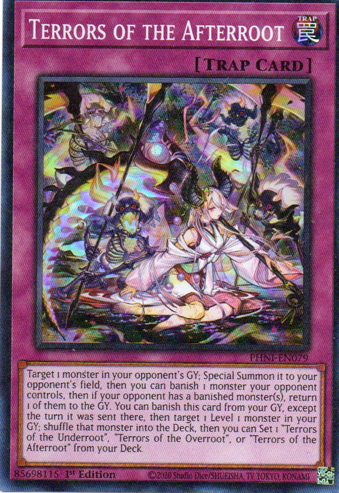 Terror of the Afterroot PHNI-EN079 Super rare