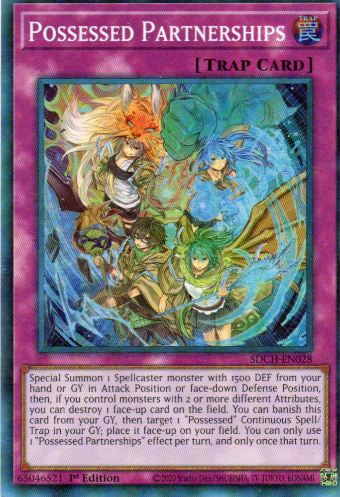 Possessed Partnerships SDCH-EN028 Super rare