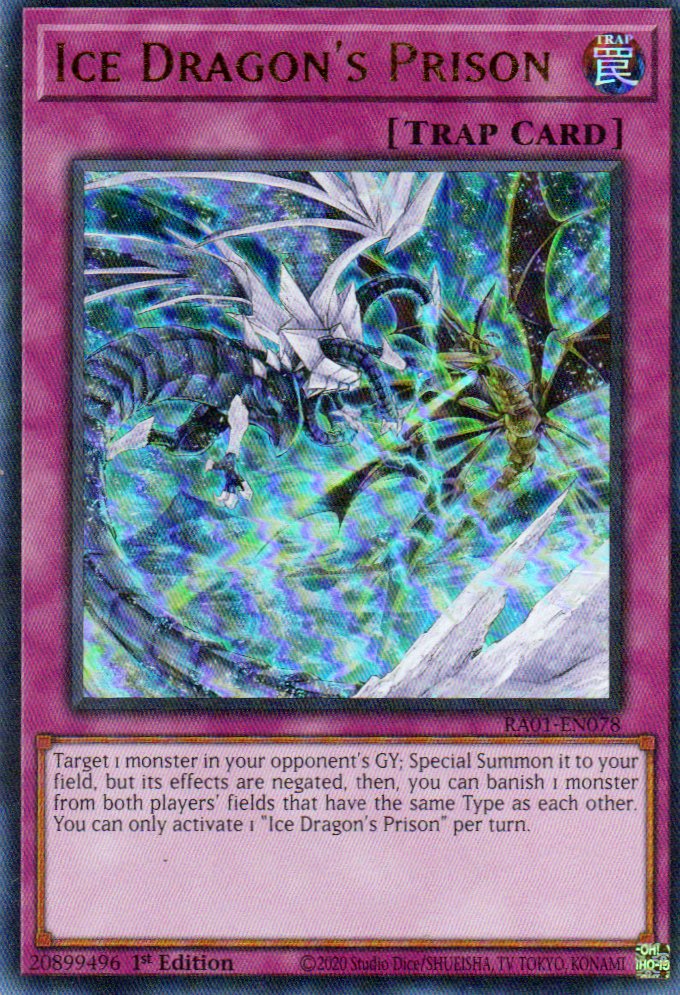 Ice Dragon's Prison RA01-EN078 Ultra rare