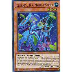 Joruri-P.U.N.P. Madame Spider GRCR-EN003 Super rare