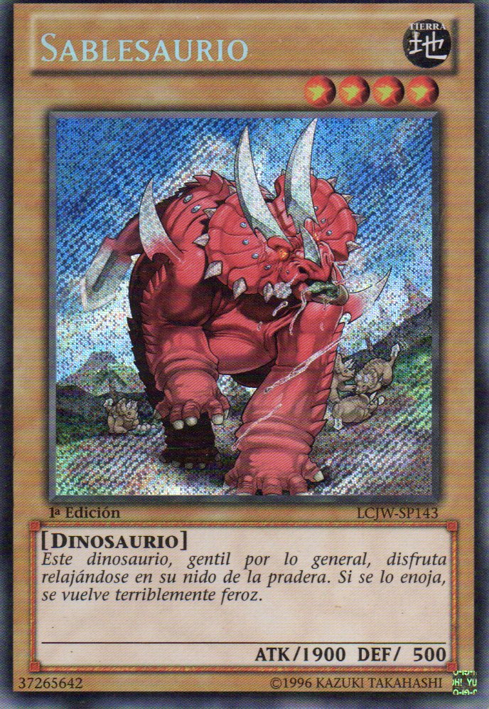 Sablesaurio LCJW-SP143 Secret rare