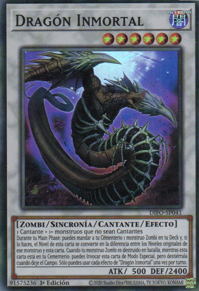 Dragon Inmortal DIFO-SP041 Super rare
