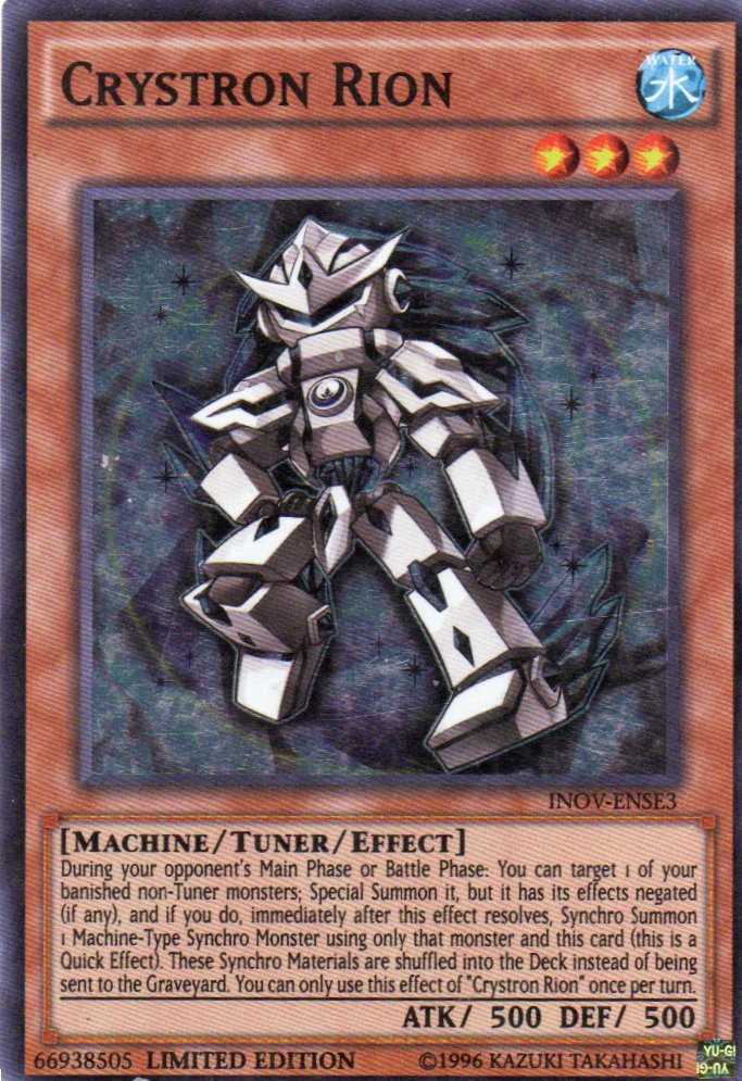 Crystron Rion INOV-ENSE3 Super rare
