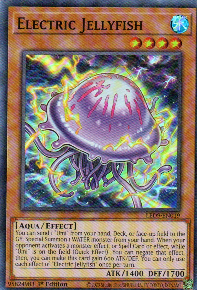 Electric Jellyfish LED9-EN019 Super rare