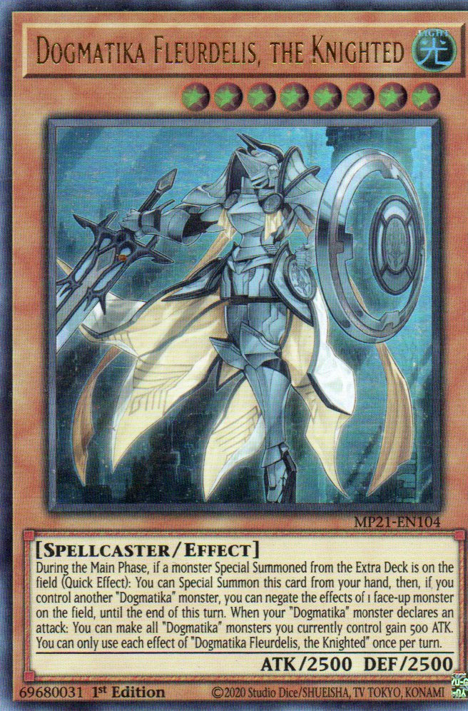 Dogmatika Fleurdelis, the Knighted MP21-EN104 Ultra rare