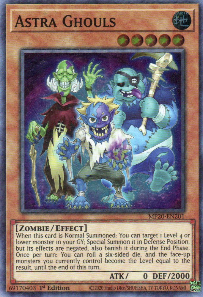 Astra Ghouls MP20-EN201 Super rare