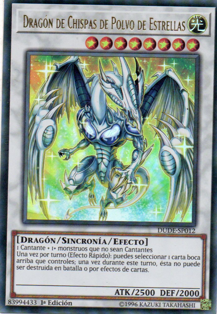 Dragon de Chispas de Polvo de Estrellas DUDE-SP012 Ultra rare