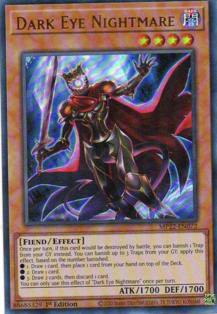 Dark Eye Nightmare MP22-EN072 Ultra rare