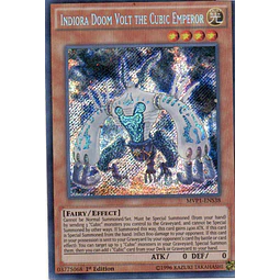 Indiora Doom Volt the Cubic Emperor MVP1-ENS38 Secret rare