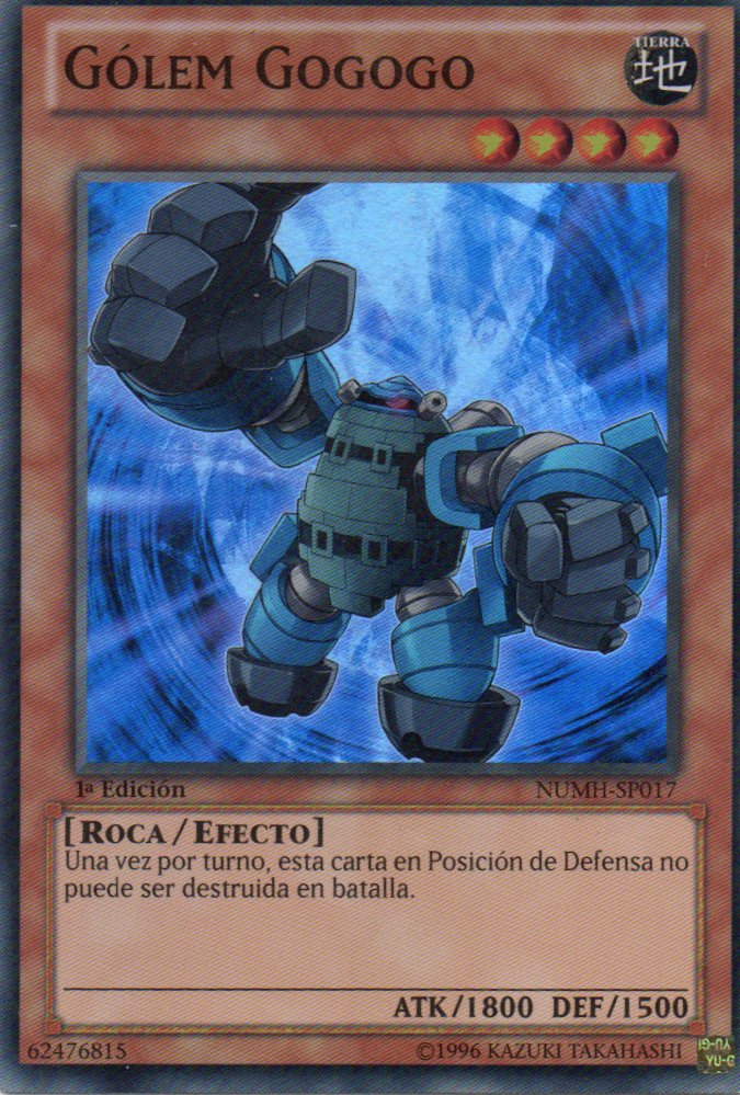 Golem Gogogo NUMH-SP017 Super rare