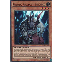 Guerrero Rinoceronte Demoniaco OP02-SP005 Super rare