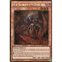 Scarm, Malebranche of the Burning Abyss PGL3-EN043 Gold rare