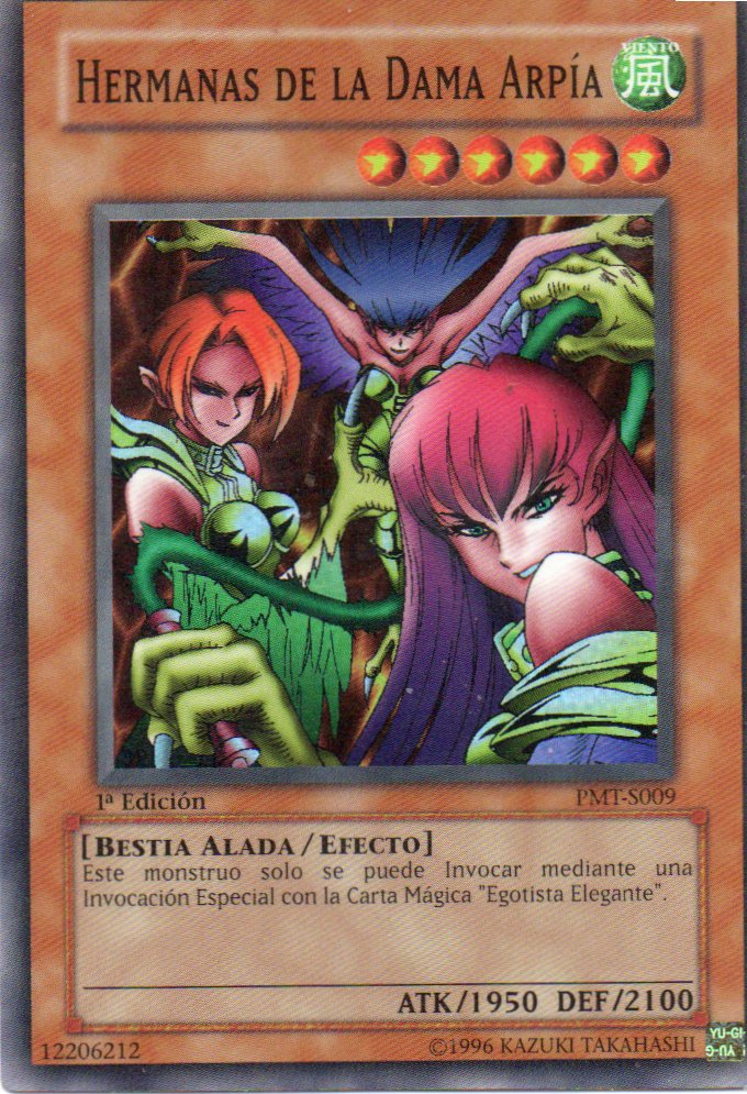 Hermanas de la dama arpia PMT-S009 Super rare
