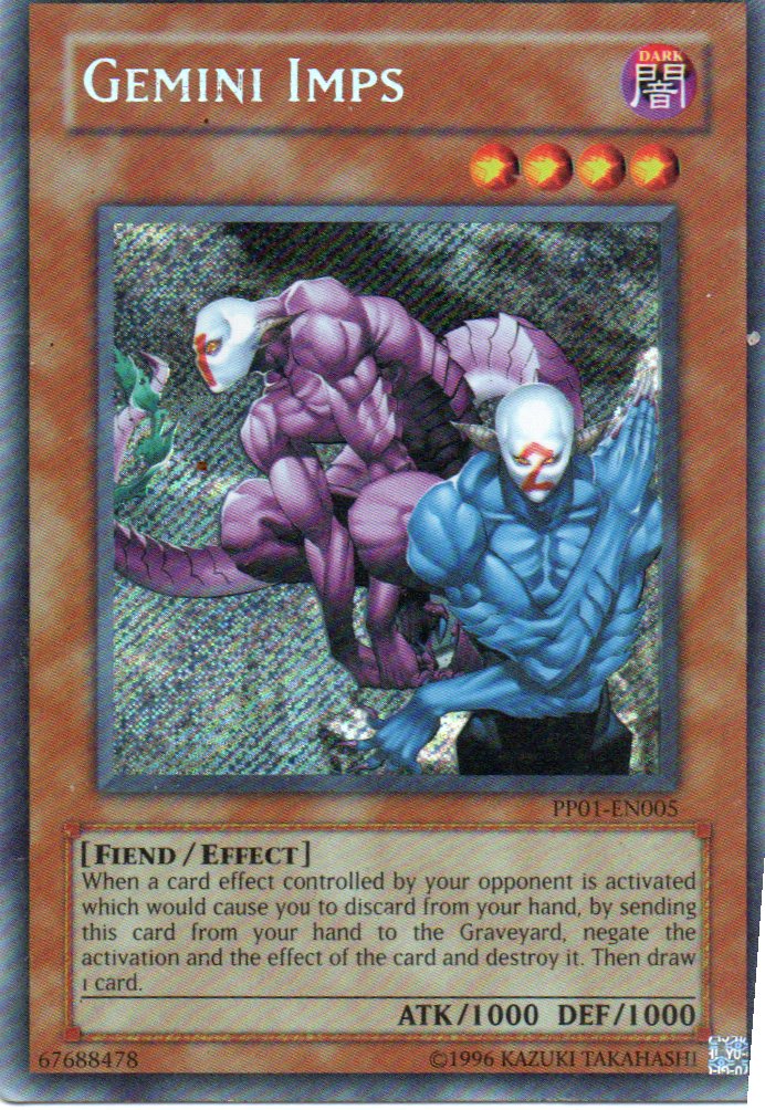 Gemini Imps PP01-EN005 Secret rare