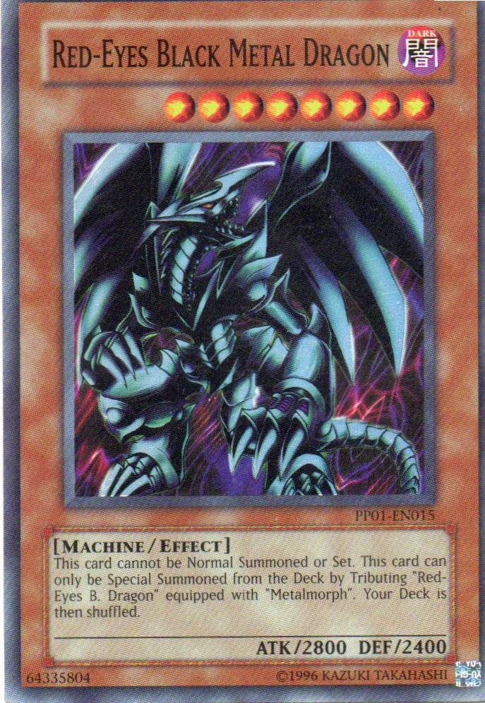 Red-Eyes Black Metal Dragon PP01-EN015 Super rare