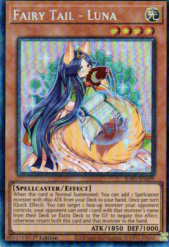 Fairy Tail - Luna RA01-EN009 Collector rare