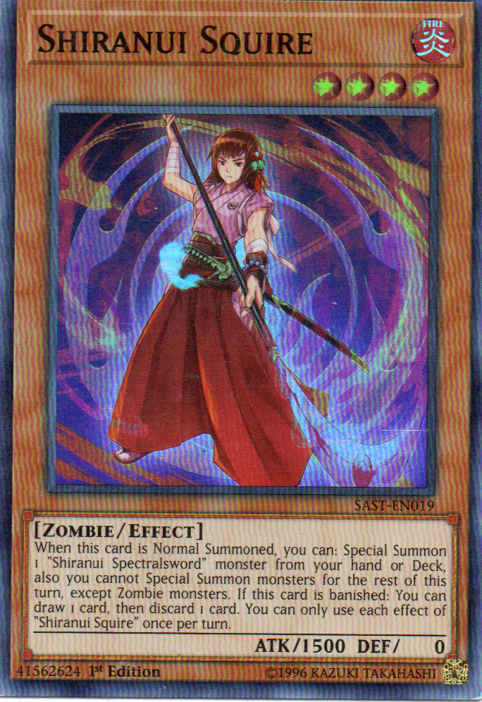 Shiranui Squire SAST-EN019 Super rare