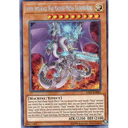 Super Anti-Kaiju War Machine Mecha-Thunder-King SAST-EN081 Secret rare