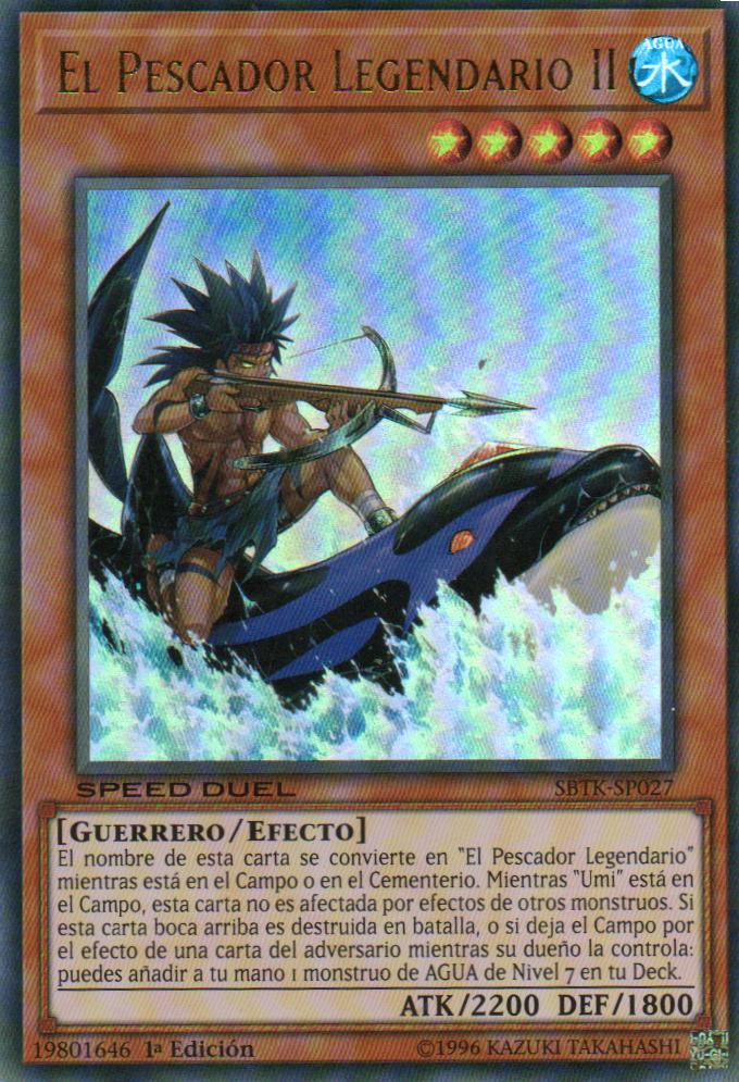 El Pescador legendario II SBTK-SP027 Ultra rare