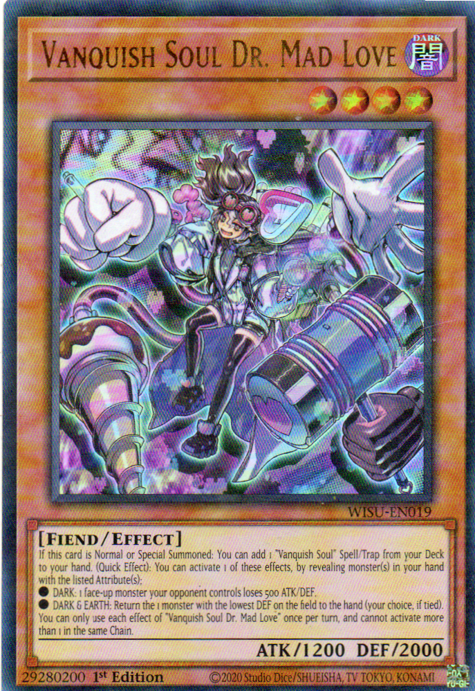 Vanquish Soul Dr. Mad Love WISU-EN019 Ultra rare