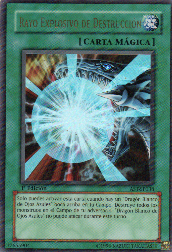 Rayo Explosivo de Destruccion AST-SP038 Ultra rare