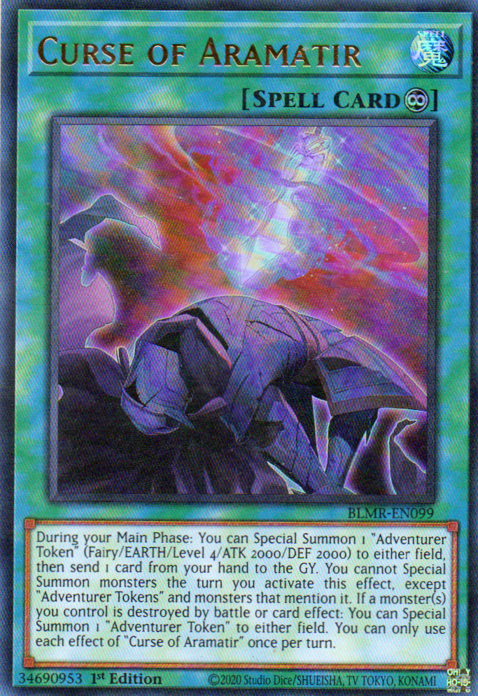 Curse of Aramatir BLMR-EN099 Ultra rare