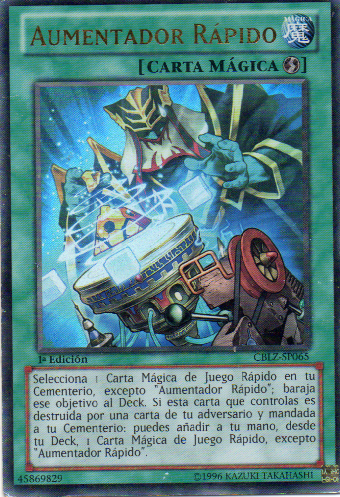 Aumentador Rapido CBLZ-SP065 Ultra rare