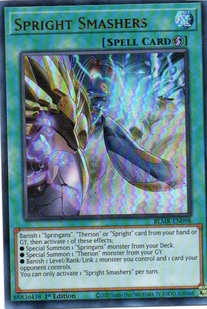 Spright Smashers BLMR-EN098 Ultra rare