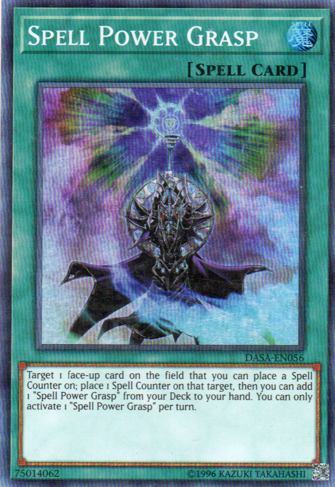 Spell Power Grasp DASA-EN056 Super rare