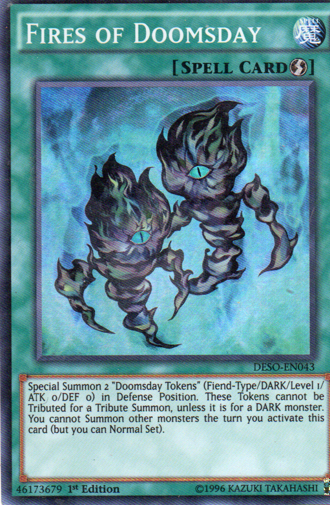 Fires of Doomsday DESO-EN043 Super rare