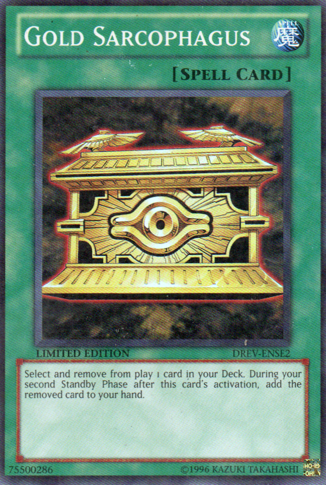 Gold Sarcophagus DREV-ENSE2 Super rare