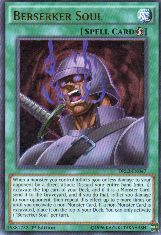 Berserker Soul DRL3-EN047 Ultra rare