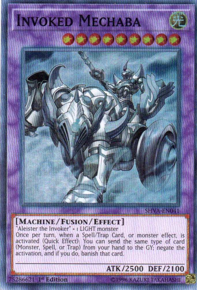 Invoked Mechaba SHVA-EN041 Super rare