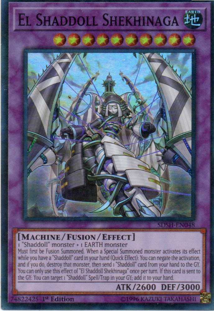 El Shaddoll Shekhinaga SDSH-EN048 Super rare
