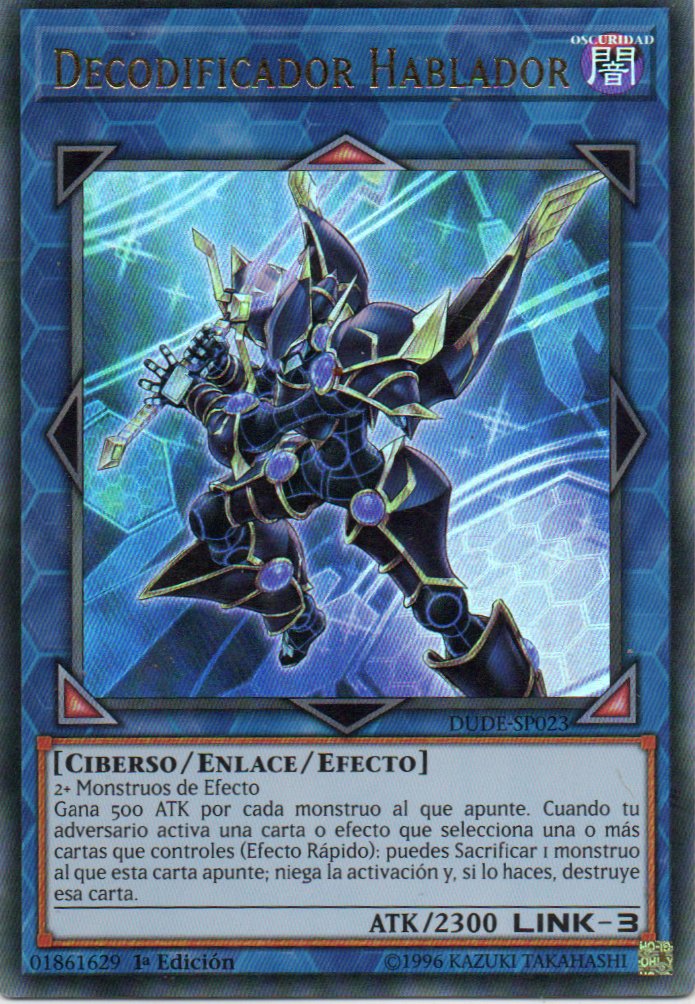 Decodificador Hablador DUDE-SP023 Ultra rare