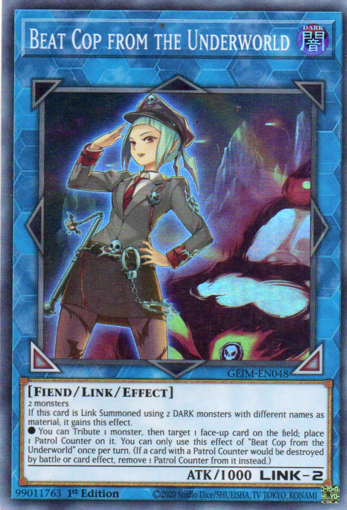 Beat Cop From the Underworld GEIM-EN048 Super rare