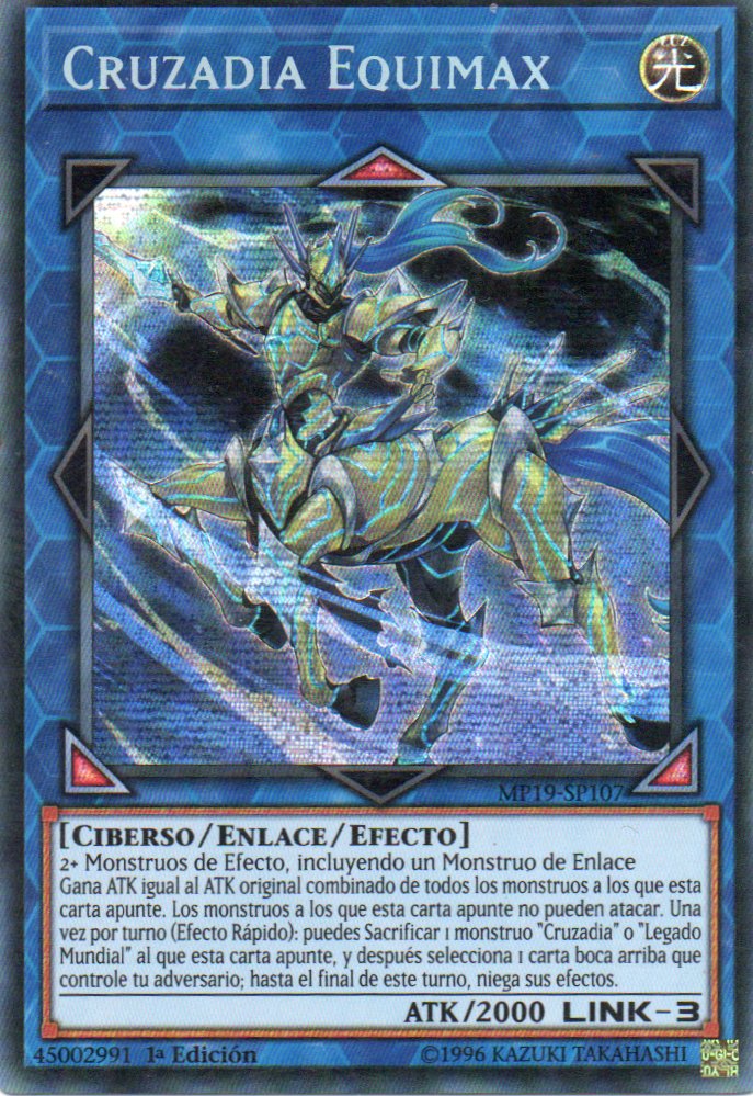 Cruzadia Equimax MP19-SP107 Secret rare
