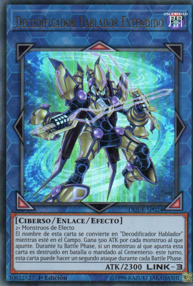Decodificador Hablador Extendido DUDE-SP024 Ultra rare