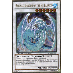 Brionac, Dragon of the Ice Barrier GLD5-EN031 Gold rare