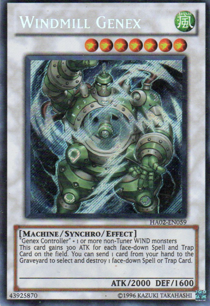 Windmill Genex HA02-EN059 Secret rare