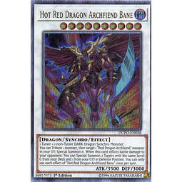 Hot Red Dragon Archfiend Bane DUPO-EN058 Ultra rare