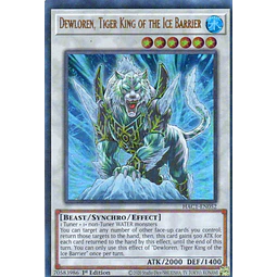 Dewloren, Tiger King of the Ice Barrier HAC1-EN052 Ultra rare