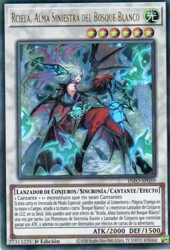 Rciela, alma siniestra del Bosque blanco INFO-SP039 Ultra rare
