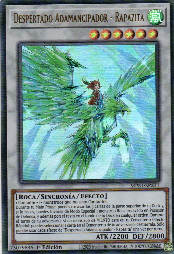 Despertado Adamancipator - Rapazita MP21-SP231 Ultra rare