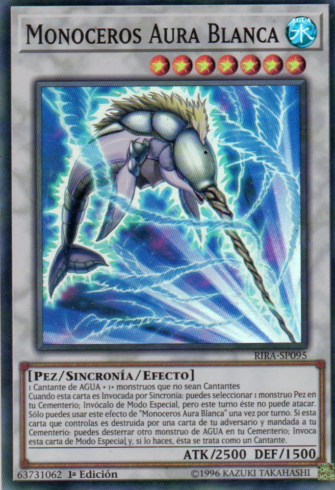 Monoceros Aura Blanca RIRA-SP095 Super rare