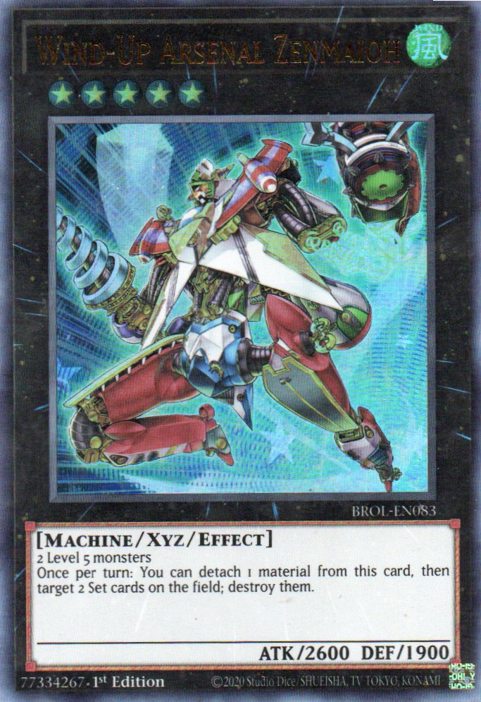 Wind-Up Arsenal Zenmaioh BROL-EN083 Ultra rare